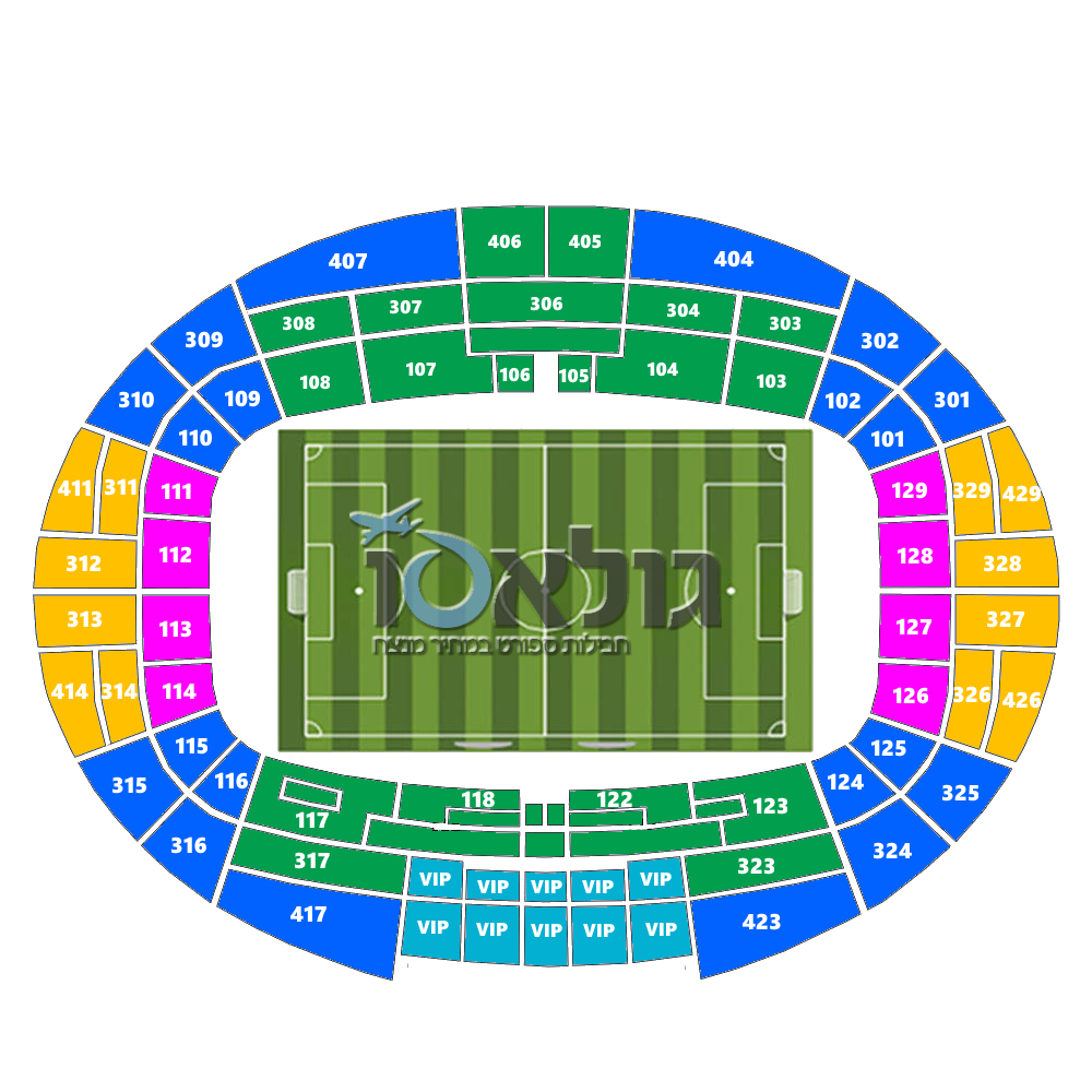 פארק דה פראנס - פריז סן ז'רמן